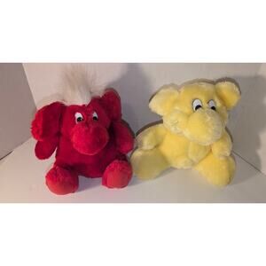 Vintage 1989 10" Kodak Kolorkins Plushies Flash & Shutter